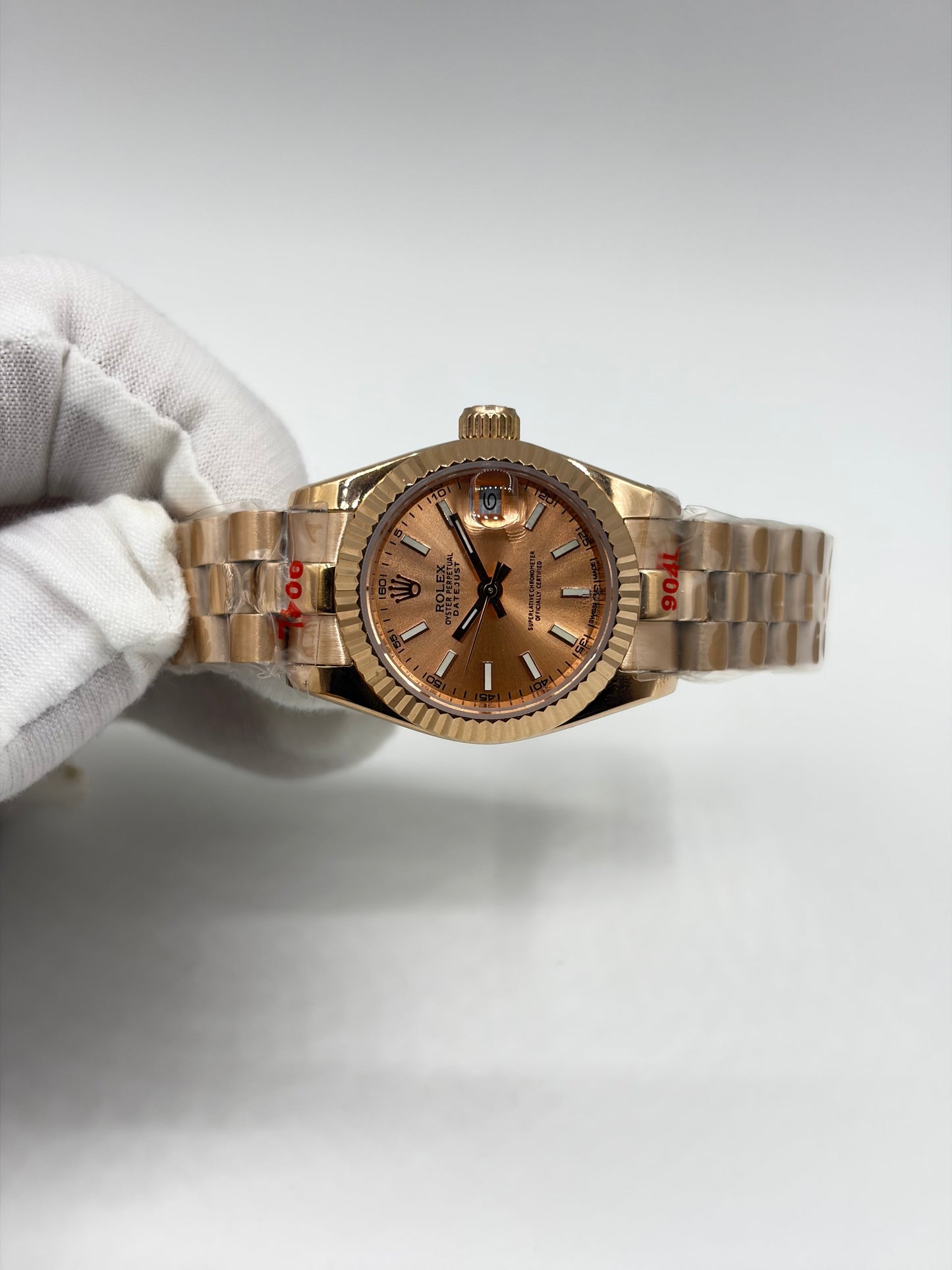 Rolex Lady-Datejust 26 Yellow Gold Champagne Index Dial Ref.179178
