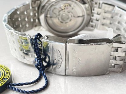 GF Factory 1:1 Breitling Navitimer 01 SS Best Edition White Dial A7750