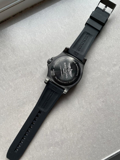 TF Factory 1:1 Breitling Superocean Automatic 44mm Best Edition Black Dial Black Bezel A2824