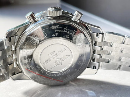 GF Factory 1:1 Breitling Navitimer Best Edition SS Black Dial A7750